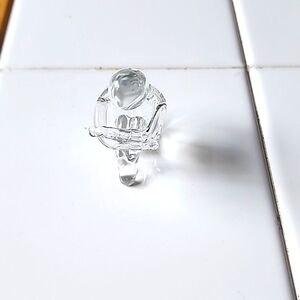 Inner Child Hand Blown Glass Apanasana Knee to Chest Yoga pose Figurine